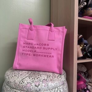 Marc Jacobs Vibrant Pink Workwear Tote